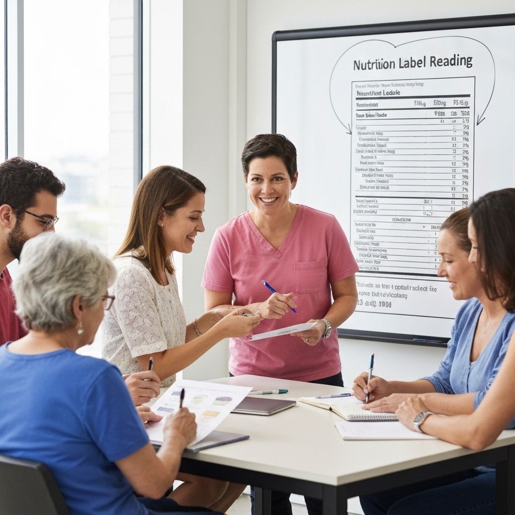 Etiquetas nutricionales